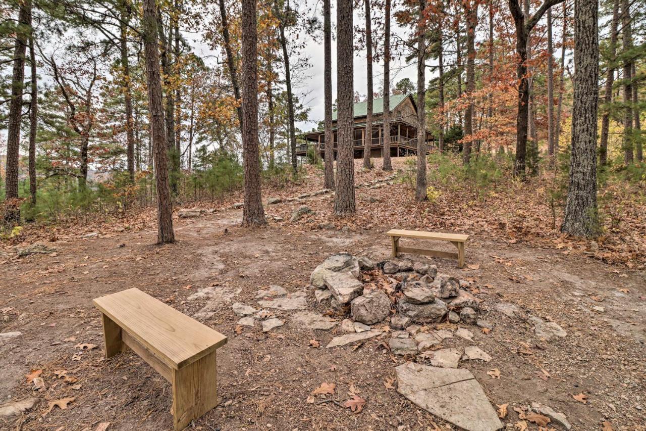 Piney Bluff Retreat With Mountain Views! Villa ภายนอก รูปภาพ